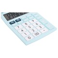 Калькулятор настольный BRAUBERG ULTRA PASTEL-12-LB (192x143 мм), 12 разрядов, двойное питание, ГОЛУБОЙ, 250502 250502