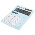 Калькулятор настольный BRAUBERG ULTRA PASTEL-12-LB (192x143 мм), 12 разрядов, двойное питание, ГОЛУБОЙ, 250502 250502