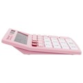 Калькулятор настольный BRAUBERG ULTRA PASTEL-12-PK (192x143 мм), 12 разрядов, двойное питание, РОЗОВЫЙ, 250503 250503
