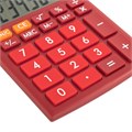 Калькулятор настольный BRAUBERG ULTRA-08-WR, КОМПАКТНЫЙ (154x115 мм), 8 разрядов, двойное питание, БОРДОВЫЙ, 250510 250510