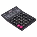 Калькулятор настольный CASIO GR-12-W (209х155 мм), 12 разрядов, двойное питание, черный, европодвес, GR-12-W-EP 250380