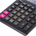 Калькулятор настольный CASIO GR-12-W (209х155 мм), 12 разрядов, двойное питание, черный, европодвес, GR-12-W-EP 250380