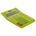 Калькулятор настольный CASIO GR-12С-GN (210х155 мм), 12 разрядов, двойное питание, САЛАТОВЫЙ, GR-12C-GN-W-EP 250443
