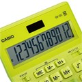 Калькулятор настольный CASIO GR-12С-GN (210х155 мм), 12 разрядов, двойное питание, САЛАТОВЫЙ, GR-12C-GN-W-EP 250443