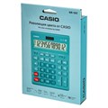 Калькулятор настольный CASIO GR-12С-LB (210х155 мм), 12 разрядов, двойное питание, ГОЛУБОЙ, GR-12C-LB-W-EP 250441
