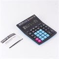 Калькулятор настольный STAFF PLUS STF-333-BKBU ( 200x154 мм) 12 разрядов, ЧЕРНО-СИНИЙ, 250461 250461