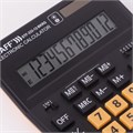 Калькулятор настольный STAFF PLUS STF-333-BKRG (200x154 мм) 12 разрядов, ЧЕРНО-ОРАНЖЕВЫЙ, 250460 250460
