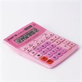 Калькулятор настольный STAFF STF-888-12-PK (200х150 мм) 12 разрядов, двойное питание, РОЗОВЫЙ, 250452 250452