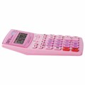 Калькулятор настольный STAFF STF-888-12-PK (200х150 мм) 12 разрядов, двойное питание, РОЗОВЫЙ, 250452 250452