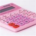 Калькулятор настольный STAFF STF-888-12-PK (200х150 мм) 12 разрядов, двойное питание, РОЗОВЫЙ, 250452 250452