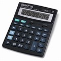 Калькулятор настольный STAFF STF-888-16 (200х150 мм), 16 разрядов, двойное питание, 250183 250183