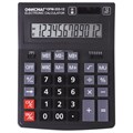 Калькулятор настольный ОФИСМАГ OFM-333 (200x154 мм) 12 разрядов, двойное питание, ЧЕРНЫЙ, 250462 250462