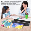 Ламинатор BRAUBERG CHF-01 А4, 60-150 мкм, 25 см/мин, с подарочным набором для ламинирования: резак, обрезчик углов, пленка 52 шт., 532861 532861