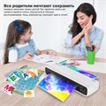 Ламинатор BRAUBERG L460W БЕЛЫЙ, формат A4, толщина пленки 75-125 мкм, скорость 30 см/мин., 532269 532269