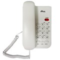 Телефон RITMIX RT-311 white, световая индикация звонка, тональный/импульсный режим, повтор, белый, 80002232 263159