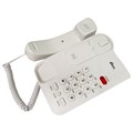 Телефон RITMIX RT-311 white, световая индикация звонка, тональный/импульсный режим, повтор, белый, 80002232 263159