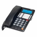 Телефон RITMIX RT-495 black, АОН, спикерфон, память 60 номеров, тональный/импульсный режим, черный, 80002152 263160