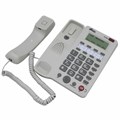 Телефон RITMIX RT-550 white, АОН, спикерфон, память 100 номеров, тональный/импульсный режим, белый, 80002154 263163