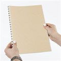 Обложки картонные для переплета, А4, КОМПЛЕКТ 100 шт., тиснение под кожу, 230 г/м2, слоновая кость, BRAUBERG, 530947 530947