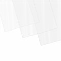 Обложки пластиковые для переплета БОЛЬШОЙ ФОРМАТ А3, КОМПЛЕКТ 100 шт., 200 мкм, прозрачные, ОФИСМАГ, 531446 531446