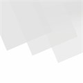 Обложки пластиковые для переплета, А4, КОМПЛЕКТ 100 шт., 150 мкм, матово-прозрачные, BRAUBERG, 532160 532160