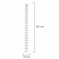 Пружины пластиковые для переплета, КОМПЛЕКТ 100 шт., 14 мм (для сшивания 81-100 л.), белые, BRAUBERG, 530918 530918